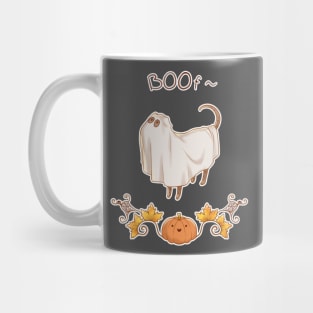 A ghost and totally not a dog Mug